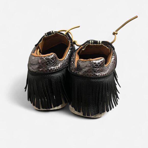 Unbranded Women's Black and Brown Trainers - Picture 3 of 7